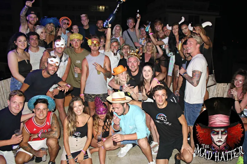 The Mad Hatter's Tea Party - Tivoli Nightclub, Magaluf - Saturday 24 June 2017
