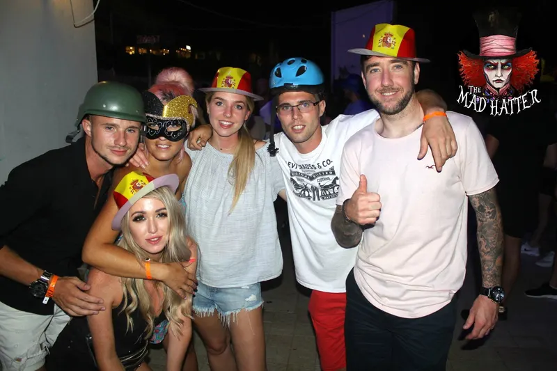 The Mad Hatter's Tea Party - Tivoli Nightclub, Magaluf - Saturday 8 July 2017