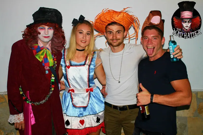 The Mad Hatter's Tea Party - Tivoli Nightclub, Magaluf - Saturday 22 July 2017