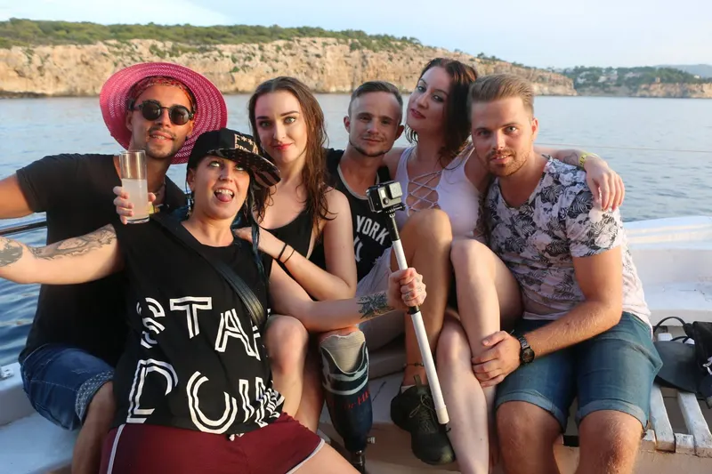 The Mad Hatter's Sunrise Boat Party - Boat party, Magaluf - Saturday 12 August 2017